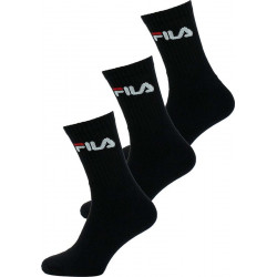 FILA NOGAVICE UNI DOLGE ČRNE 3KOS