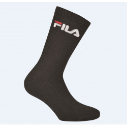 FILA NOGAVICE UNI DOLGE ČRNE 3KOS 43/46