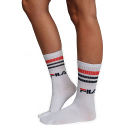 FILA NOGAVICE UNI DOLGE BELE 3pari