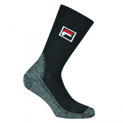 FILA NOGAVICE UNI DOLGE ČRNE 1par