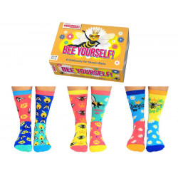 UNITED ODDSOCKS NOGAVICE ŽENSKE 6kos BEE YOURSELF