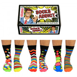 UNITED ODDSOCKS NOGAVICE MOŠKE 6kos ADDICT