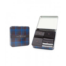 TOMMY HILFIGER NOGAVICE DOLGE MOŠKE 4pari V DARILNI EMBALAŽI