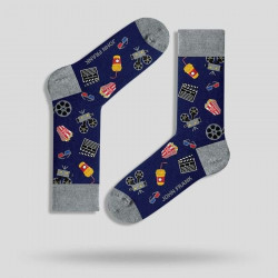 JOHN FRANK NOGAVICE MOŠKE DOLGE FUN MULTICILOR