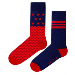 JOHN FRANK NOGAVICE ŽENSKE DOLGE FUN MULTICOLOR