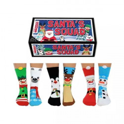 UNITED ODDSOCKS NOGAVICE OTROŠKE SANTAS SQUAD