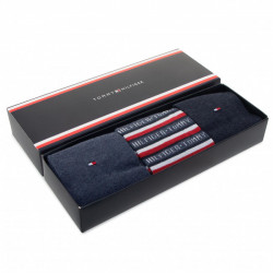NOGAVICE DOLGE MOŠKE 3pari V DARILNI EMBALAŽI TOMMY HILFIGER ČRNE 39/42