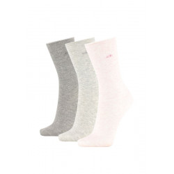 CALVIN KLEINNOGAVICE DOLGE ŽENSKE 3pari  SV.ROZA/SIVE