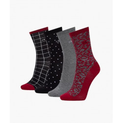 CALVIN KLEIN ŽENSKE NOGAVICE  4 PARI