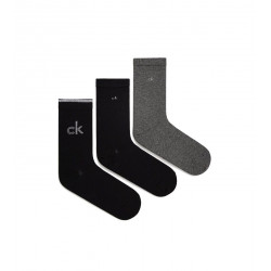 CALVIN KLEIN ŽENSKE NOGAVICE 3 PARI CRYSTAL LOGO HOLIDAY