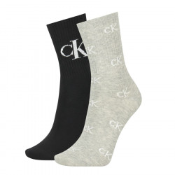 CALVIN KLIEN ŽENSKE NOGAVICE 2 PARA MONOGRAM CASUAL