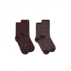 TOMMY HILFIGER ŽENSKE NOGAVICE STRIPE 2para