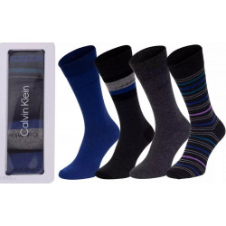 CALVIN KLEIN MOŠKE NOGAVICE DARILNA EMBALAŽA DAVID 4pari