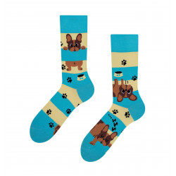 DEDOLES DOLGE NOGAVICE DOGS  STRIPES