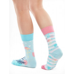 DEDOLES DOLGE NOGAVICE LOVE FLAMINGOS