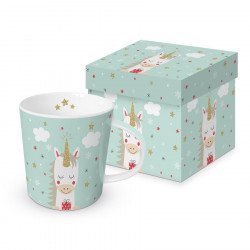 SKODELICA 0,35l V DEKORATIVNI ŠKATLI GB DREAMING UNICORN