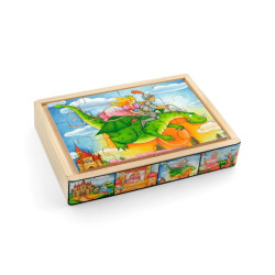 PINO TOYS PUZZLE LESENE V ŠKATLI