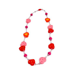 PINO TOYS OGRLICA Z LESENIMI PERLICAMI