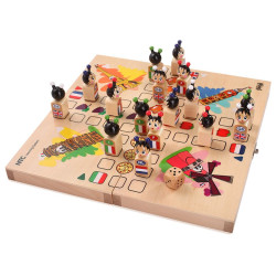 PINO TOYS IGRA ČLOVEK NE JEZI SE LESEN