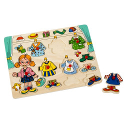 PINO TOYS SESTAVLJANKA LESENA