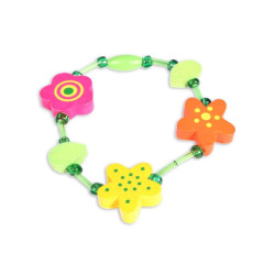 PINO TOYS ZAPESTNICA Z LESENIMI PERLICAMI