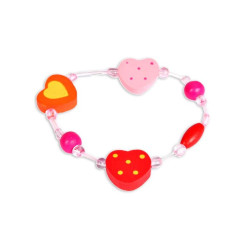 PINO TOYS ZAPESTNICA Z LESENIMI PERLICAMI