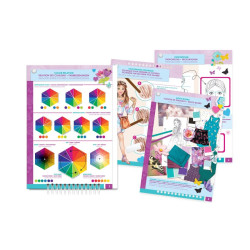 MAKE IT REAL SKICIRKA Z NALEPKAMI CVETLIČNA KREATIVA