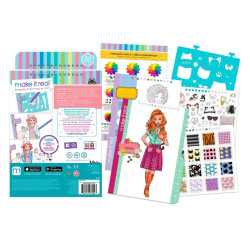 MAKE IT REAL SKICIRKA Z NALEPKAMI PRETTY KITTY