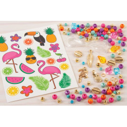 MAKE IT REAL SET ZA IZDELAVO ZAPESTNIC TROPSKI GOZD