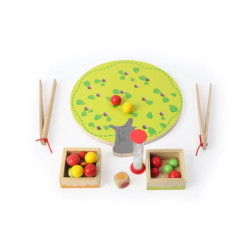 PINO TOYS IGRA ULOVI JABOLKO LESENA