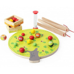 PINO TOYS IGRA ULOVI JABOLKO LESENA