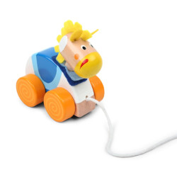 PINO TOYS IGRAČA LESENA NA POTEG OSEL