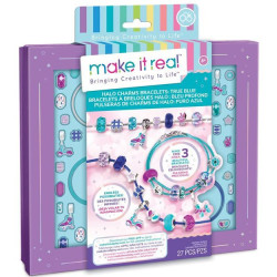 MAKE IT REAL SET ZA IZDELAVO ZAPESTNIC TEMNO MODRA
