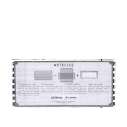 VOŠČILNICA BOŽIČNA ZVEZDICE 23x11cm