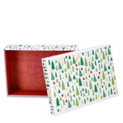 ŠKATLA DARILNA BOŽIČNA