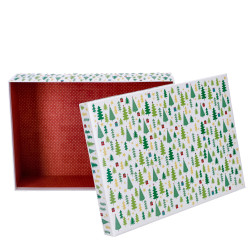 ŠKATLA DARILNA BOŽIČNA