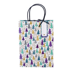 VREČKA DARILNA BOŽIČNA 28X33X14cm NL