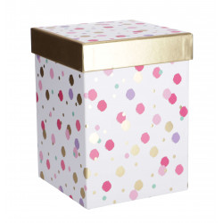 BAGS&MORE DARILNA ŠKATLA KVADRATNA PIKE