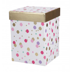 BAGS&MORE DARILNA ŠKATLA KVADRATNA PIKE