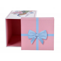 BAGS&MORE DARILNA ŠKATLA KVADRATNA PAV