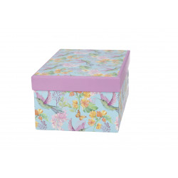 BAGS&MORE DARILNA ŠKATLA PRAVOKOTNA KOLIBRI