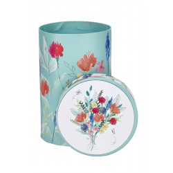 BAGS&MORE DARILNA ŠKATLA OKROGLA ŠOPEK ROŽ