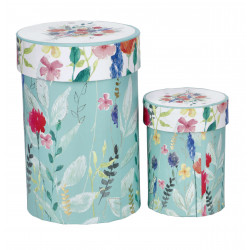 BAGS&MORE DARILNA ŠKATLA OKROGLA ŠOPEK ROŽ