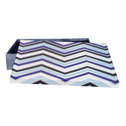 BAGS&MORE DARILNA ŠKATLA PRAVOKOTNA JEANS