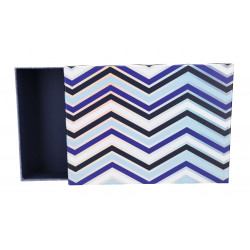 BAGS&MORE DARILNA ŠKATLA PRAVOKOTNA JEANS