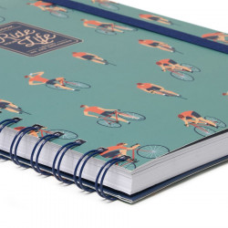 LEGAMI BELEŽKA ŠPIRALNA A5 15,5X21 cm BIKE LOVER