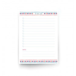 MAKENOTES BELEŽKA TO DO LIST MAGNETNA A6 54L BLUEBELL