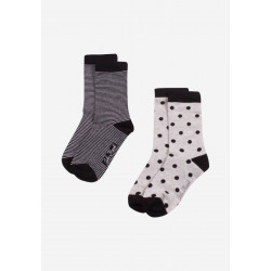 JOHN FRANK NOGAVICE ŽENSKE FUN MULTICOLOR 2para