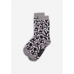 JOHN FRANK NOGAVICE ŽENSKE BLACK&WHITE MULTICOLOR